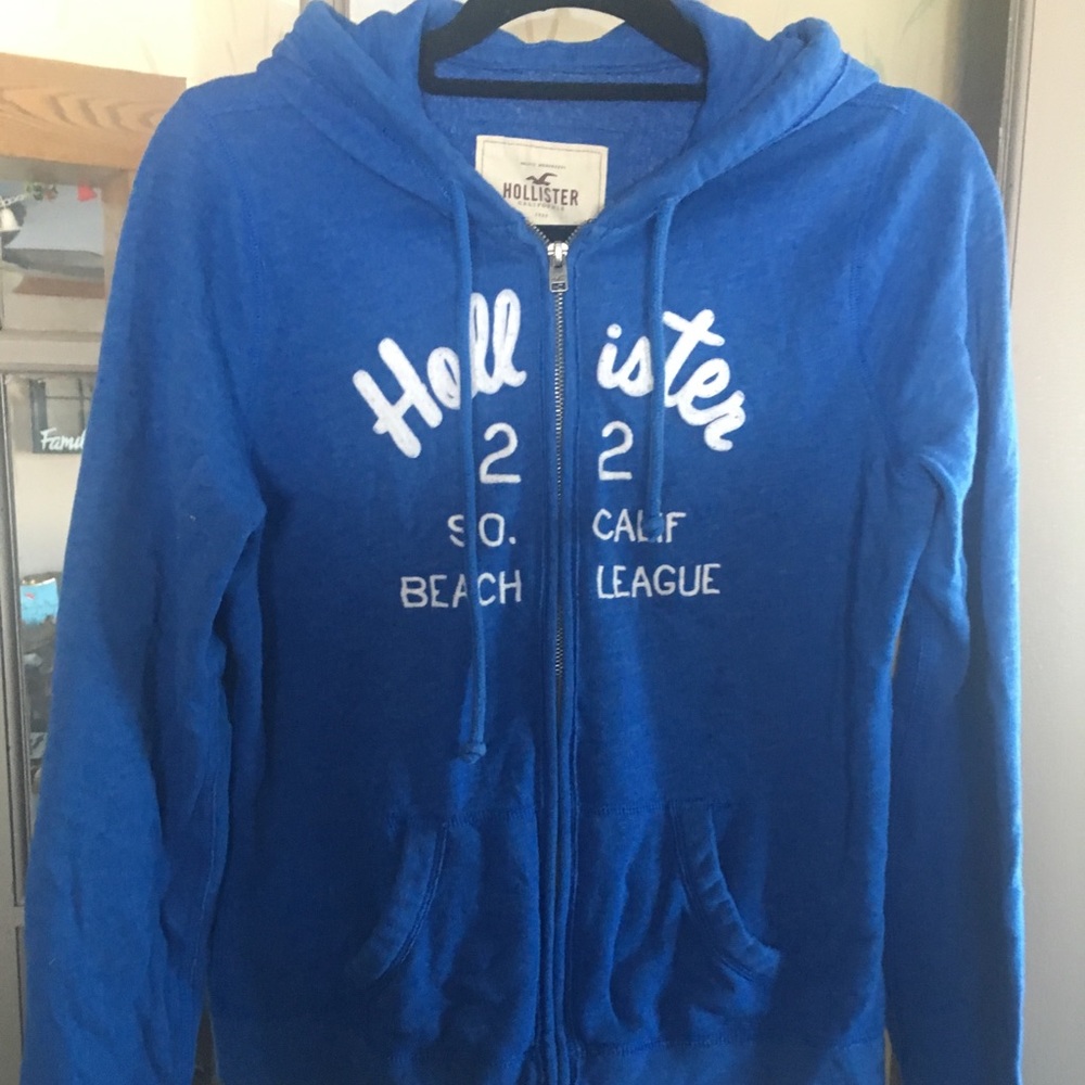 Hollister Zip Up Hoodie